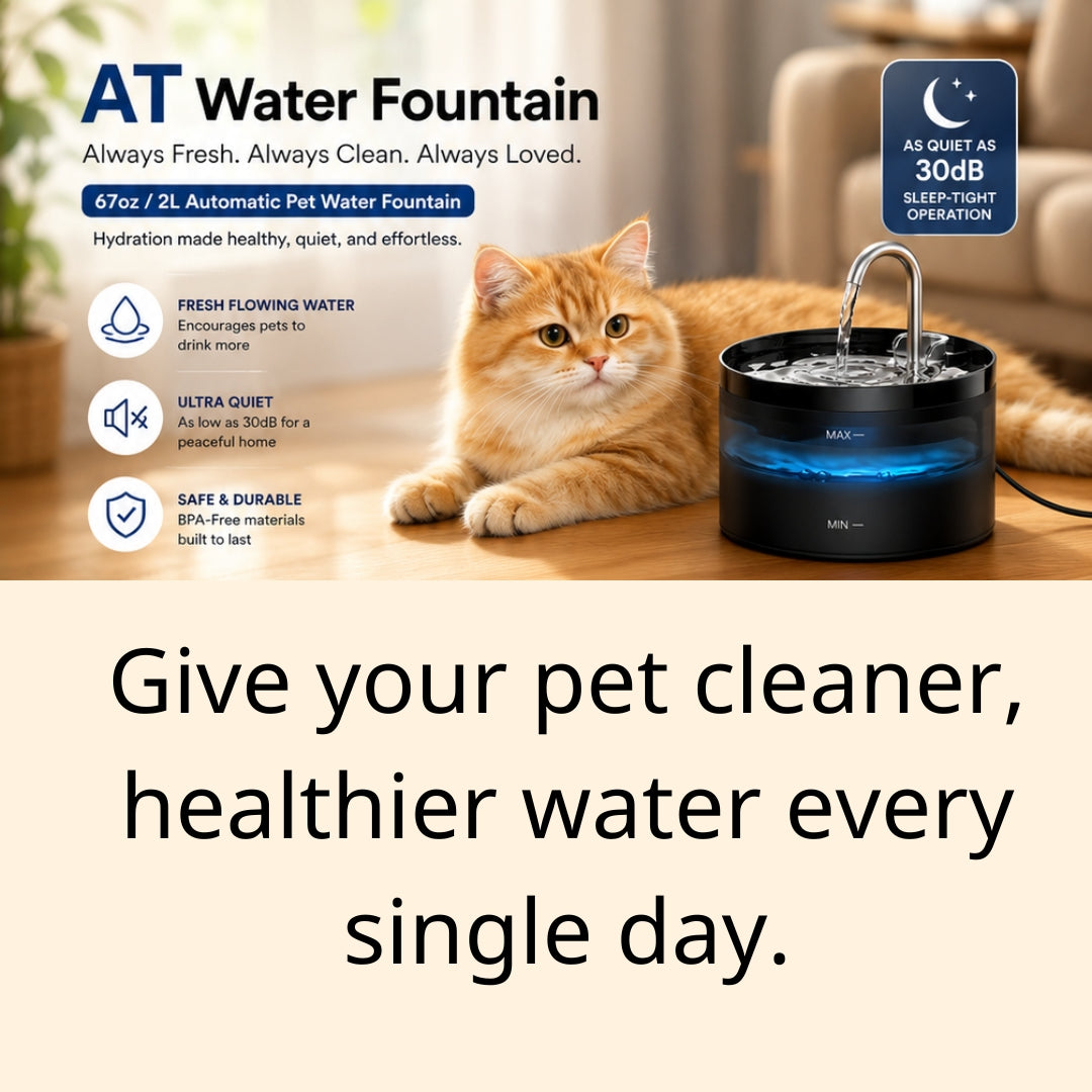 Automatic Cat Water Fountain 2L