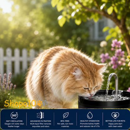 Automatic Cat Water Fountain 2L