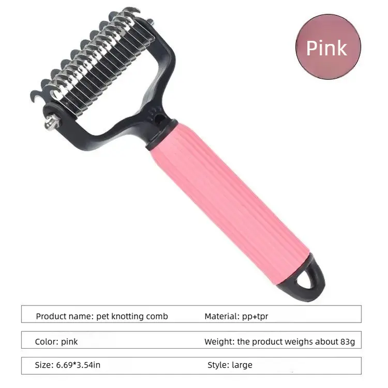 Pet Grooming Detangling Comb for Dogs & Cats
